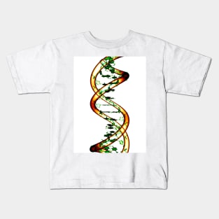 DNA molecule, conceptual artwork (F002/4585) Kids T-Shirt